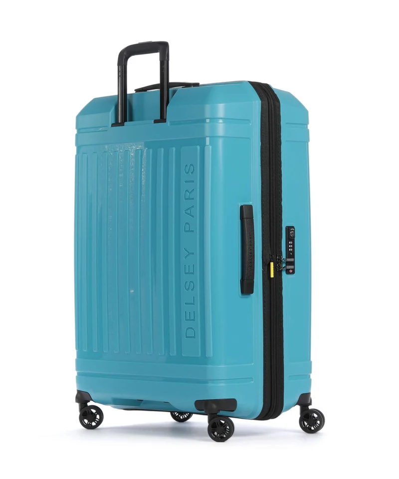 Delsey Paris Lutece Se 4-Rollen Trolley peacock