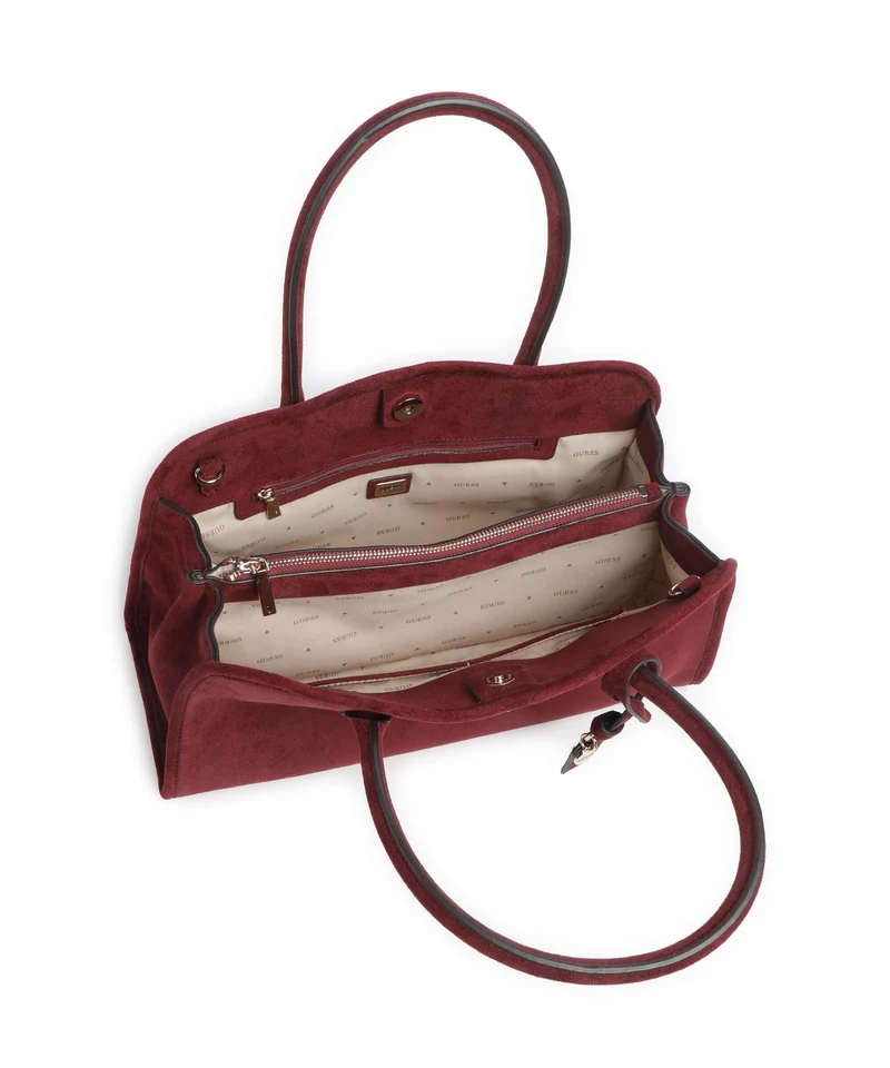 Guess Samantha Girlfriend Shopper merlot