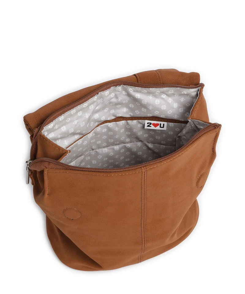 Zwei Mademoiselle.M MR8 Rucksack nubuk/cognac