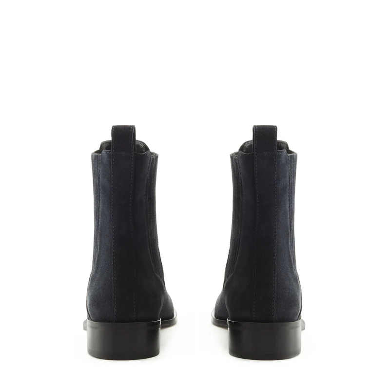 Isabel Bernard Vendôme Chey Blau Suede Chelsea Stiefel IB53000-10-36