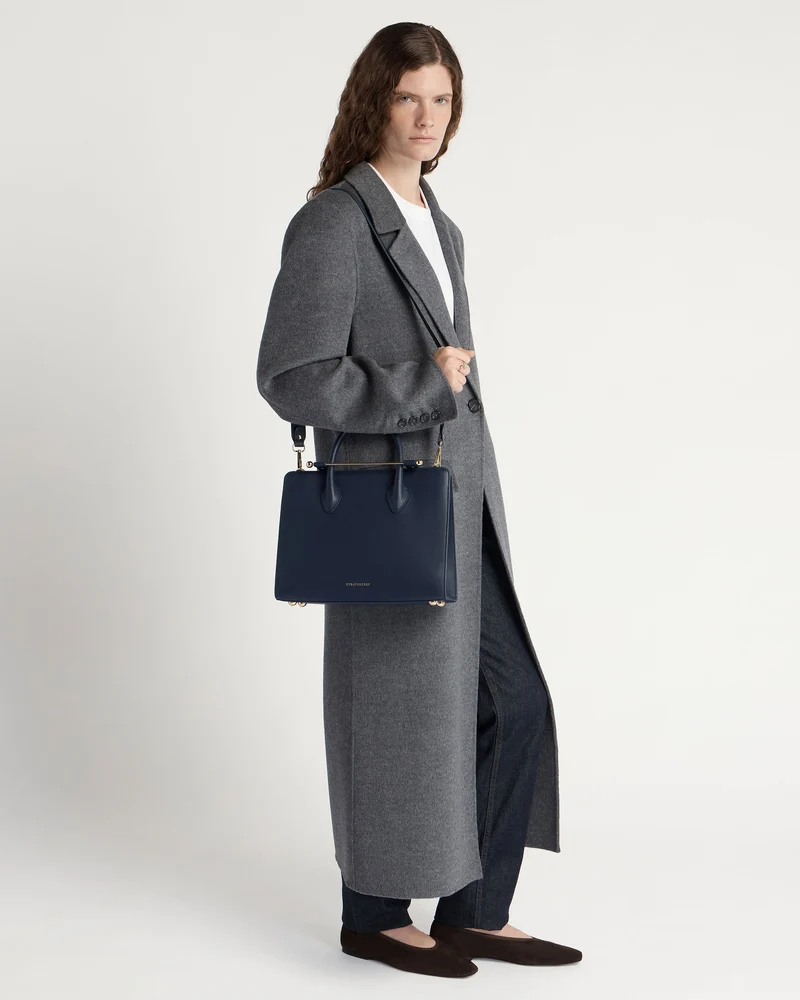 Midi Tote - Marine Blue