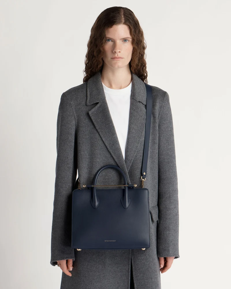 Midi Tote - Marine Blue