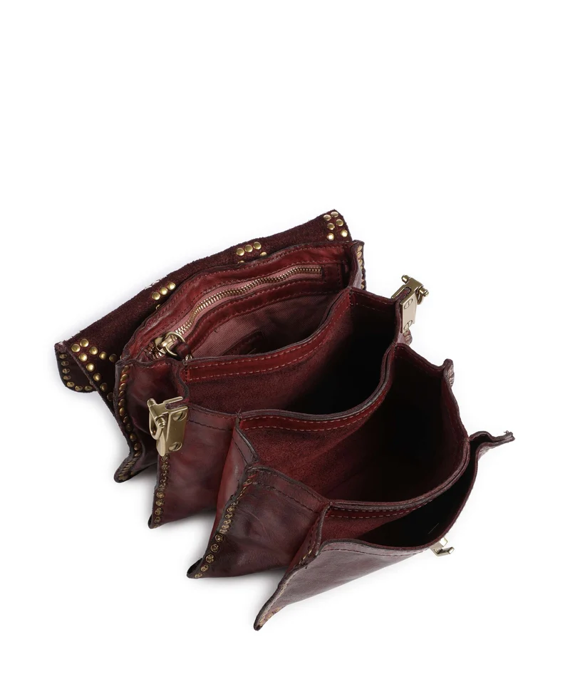 Campomaggi Schultertasche wine
