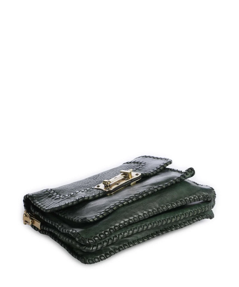 Campomaggi Schultertasche green bottle