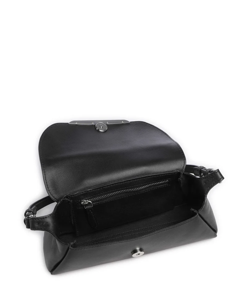 Abro Piuma Pisa Park Schultertasche black/nickel