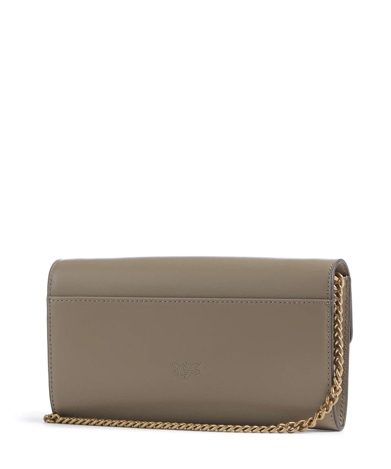 Pinko Love One Geldbörse grigio talpa/antique gold