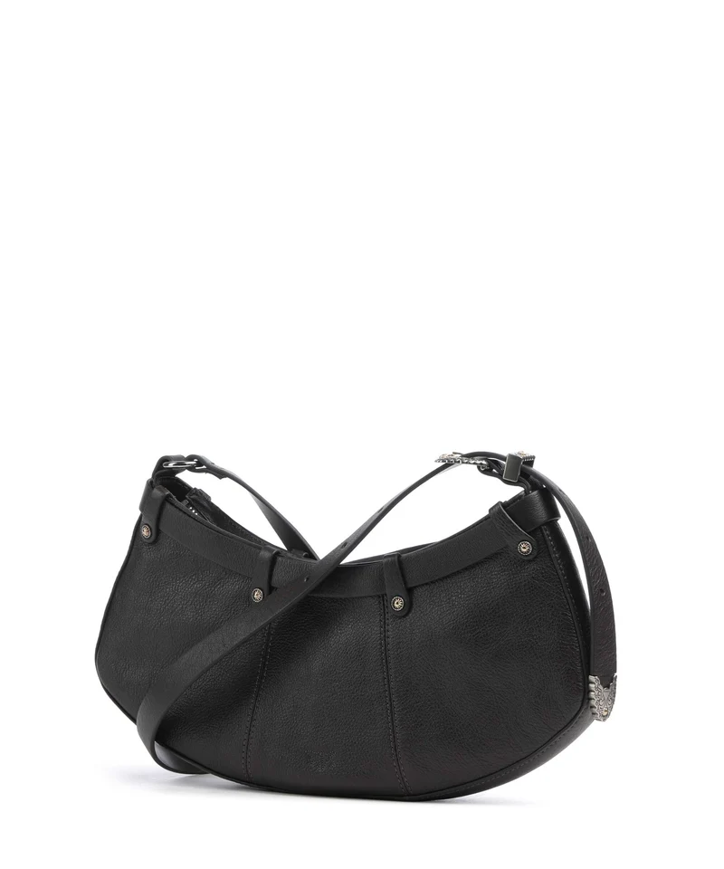 Pinko Pocket Mini Schultertasche marrone marasca/mix gold