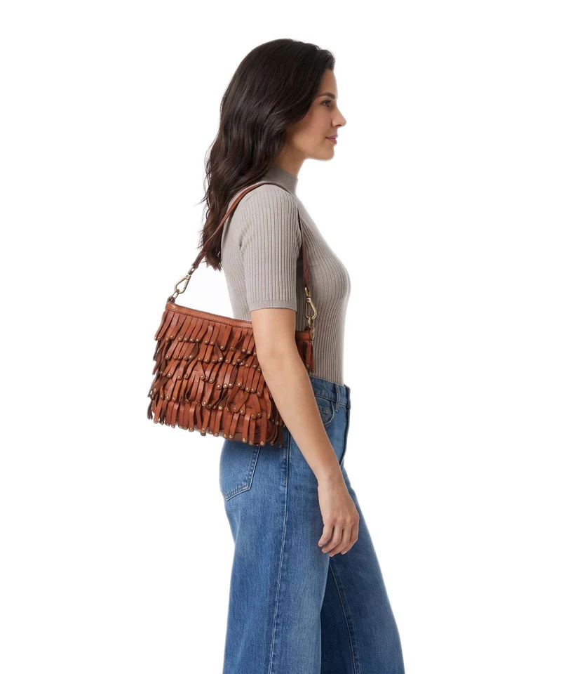 Campomaggi Schultertasche cognac