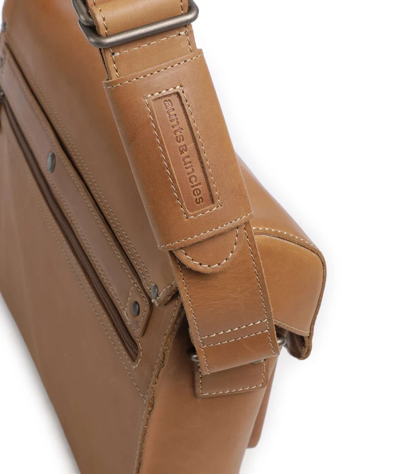 Aunts & Uncles Heritage Judd Kuriertasche tan