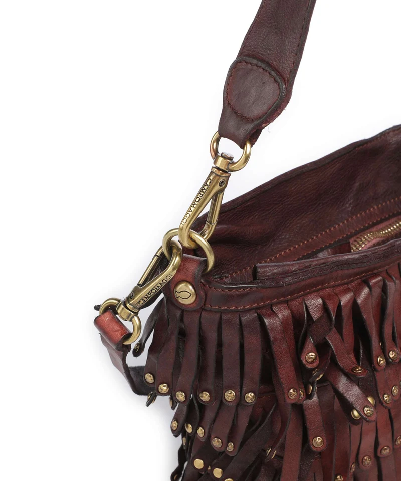 Campomaggi Schultertasche wine