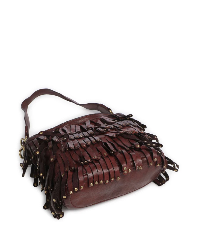 Campomaggi Schultertasche wine