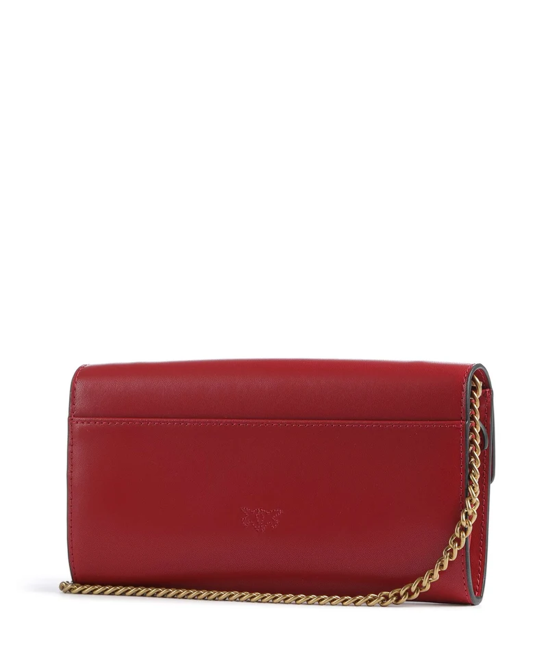 Pinko Love One Geldbörse rosso rio/antique gold