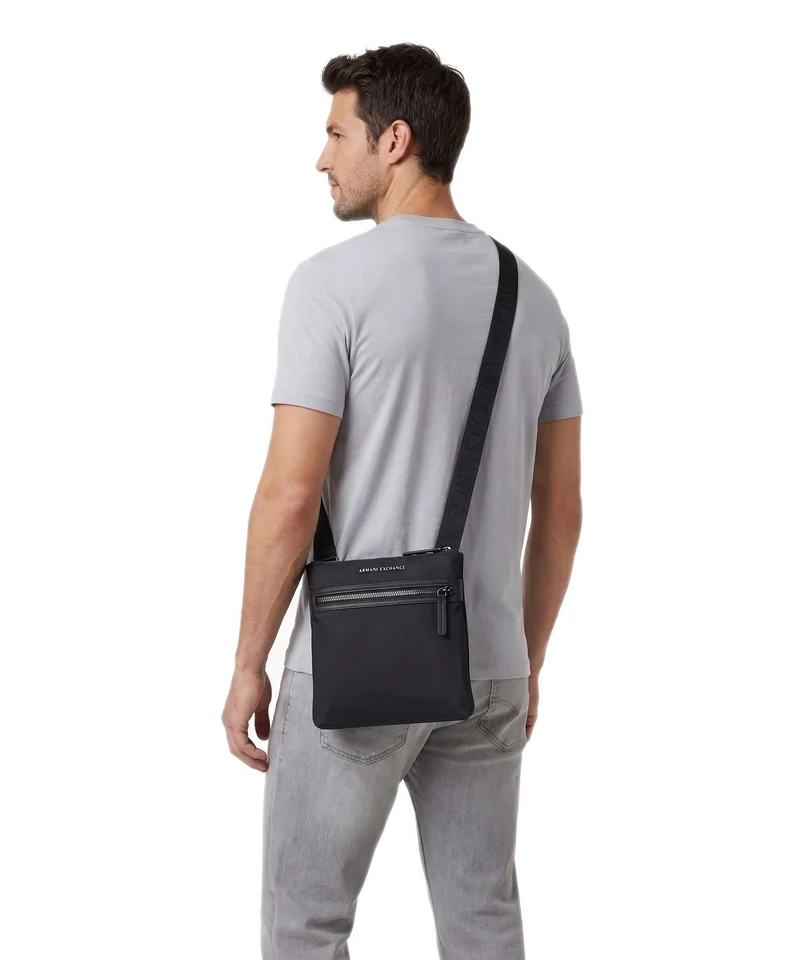 Armani Exchange Up For Party Umhängetasche black