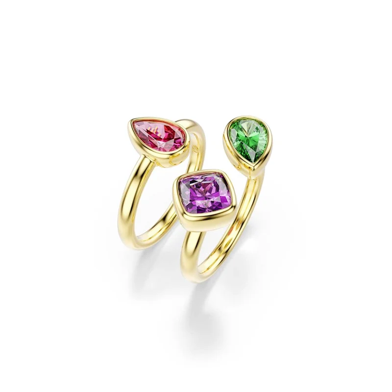 Swarovski Imber Organic Goldfarbener Stapelring 5753277