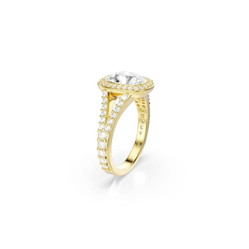 Swarovski Una Angelic Cushion Ring, goldfarben, Artikelnummer 5762630