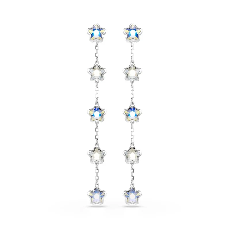 Swarovski Chroma Stars Ohrringe in Silberoptik 5754184