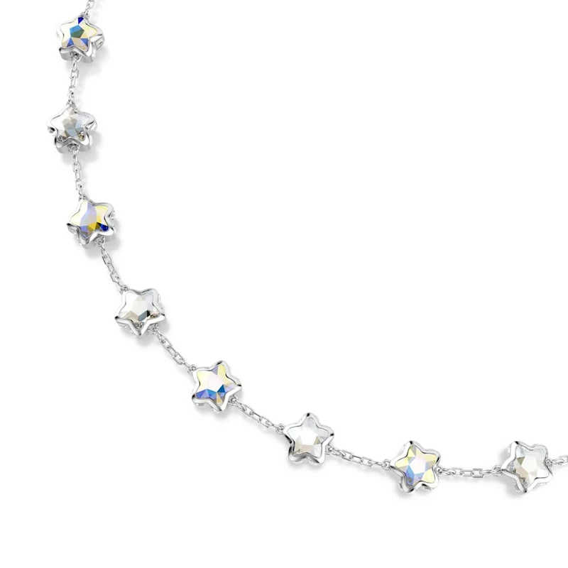 Swarovski Chroma Stars Halskette in Silberoptik 5754183