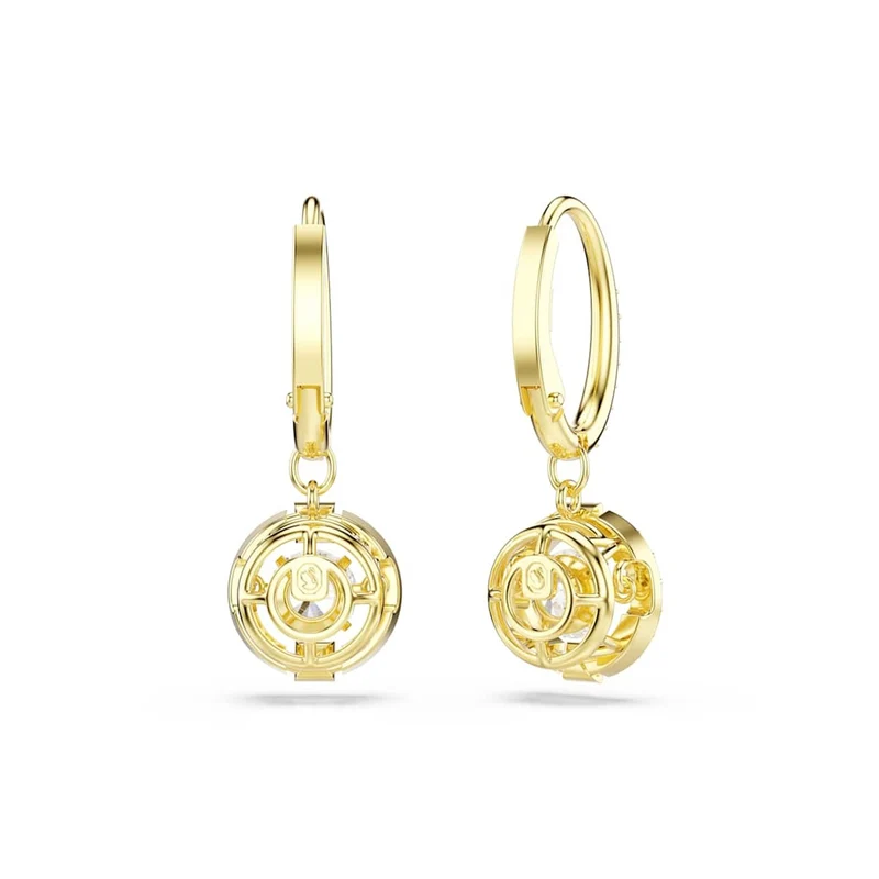 Swarovski Una Sparkling DC Goldfarbene Ohrringe 5758095