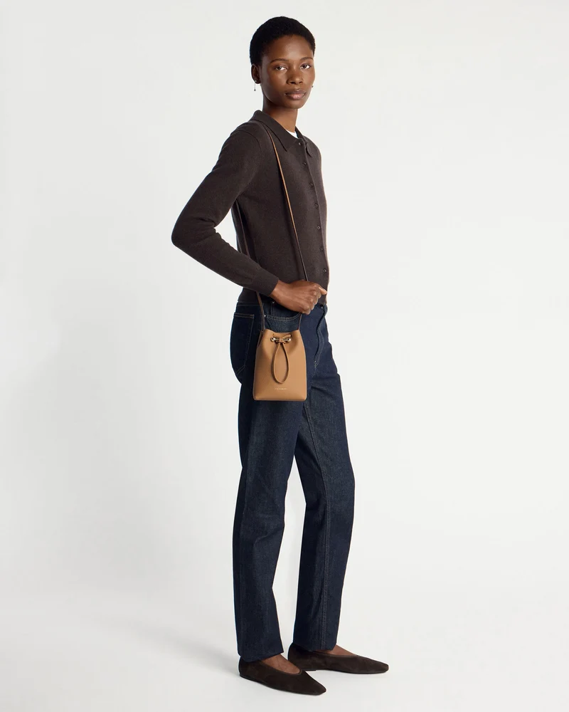 Osette Midi Pouch - Caramel