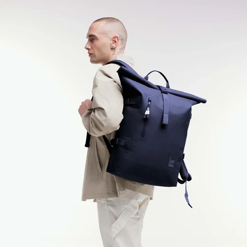 Rucksack Rolltop 2.0 Monochrome aus Meeresplastik Tide