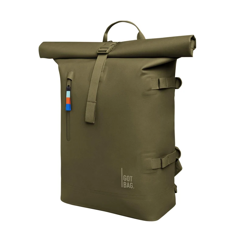 Rucksack Rolltop 2.0 aus Meeresplastik Crocodile