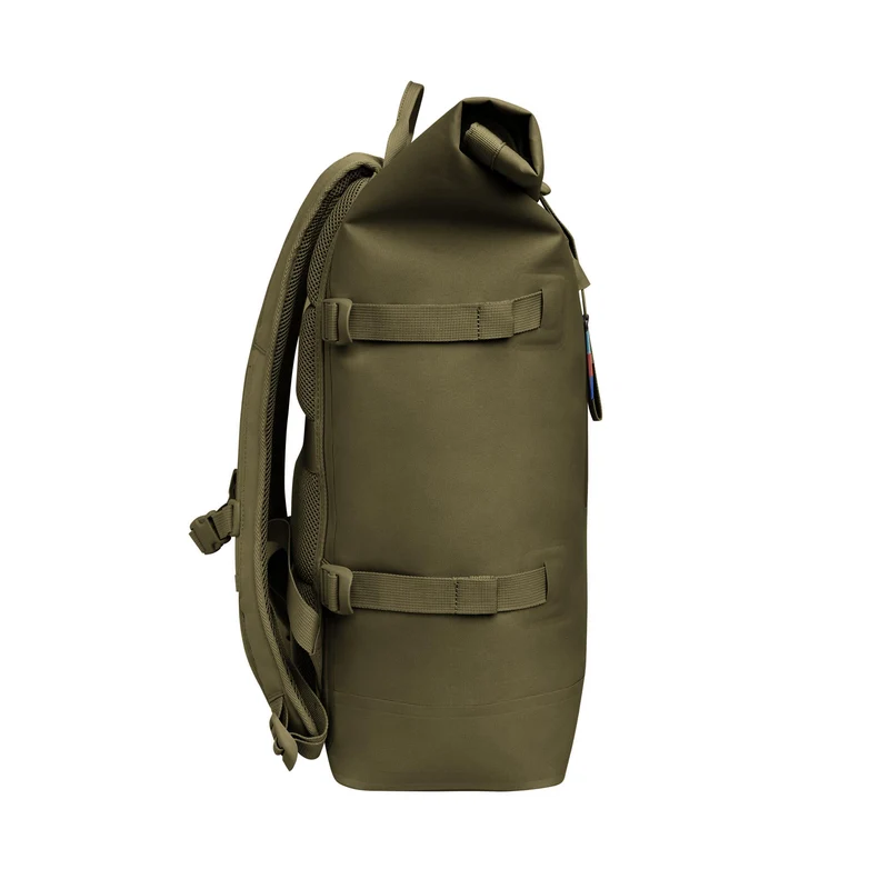Rucksack Rolltop 2.0 aus Meeresplastik Crocodile