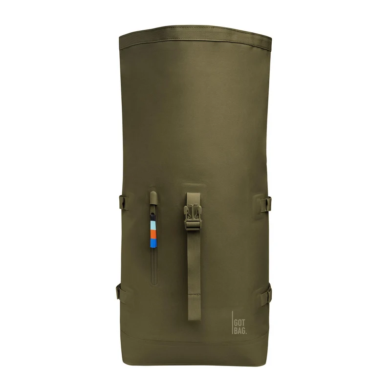 Rucksack Rolltop 2.0 aus Meeresplastik Crocodile