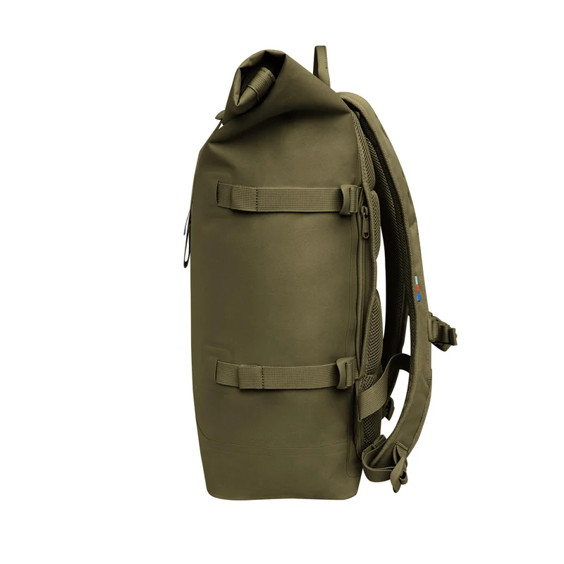 Rucksack Rolltop 2.0 aus Meeresplastik Crocodile