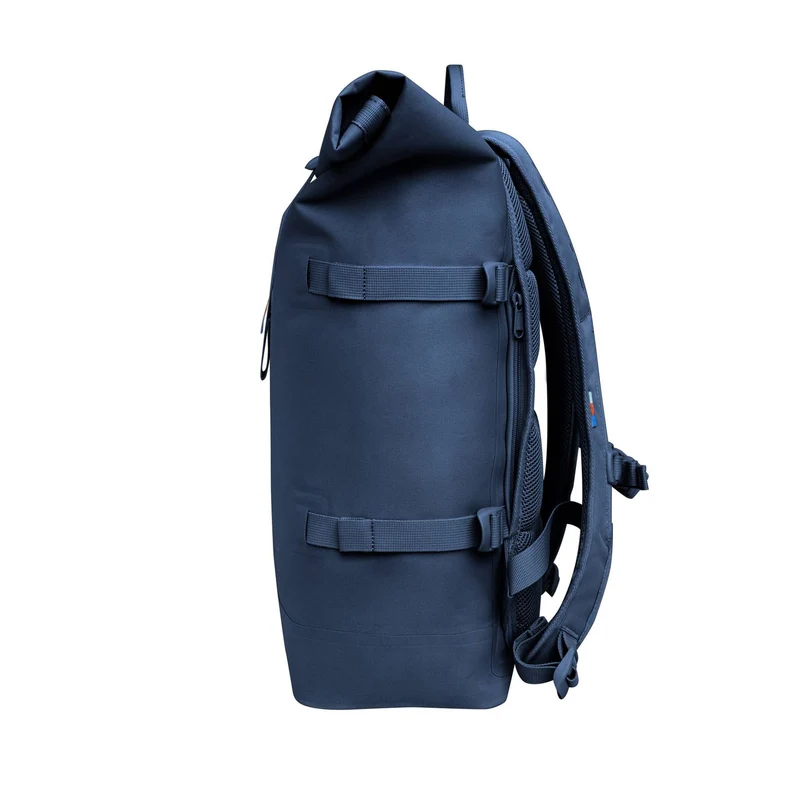 Rucksack Rolltop 2.0 aus Meeresplastik Ocean Blue