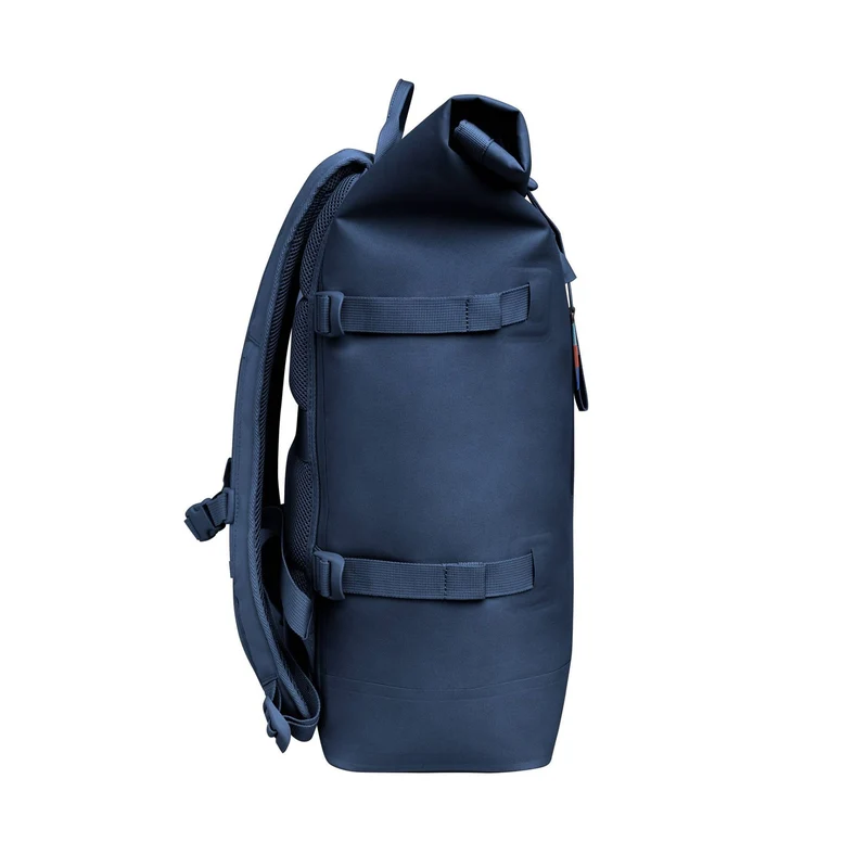 Rucksack Rolltop 2.0 aus Meeresplastik Ocean Blue