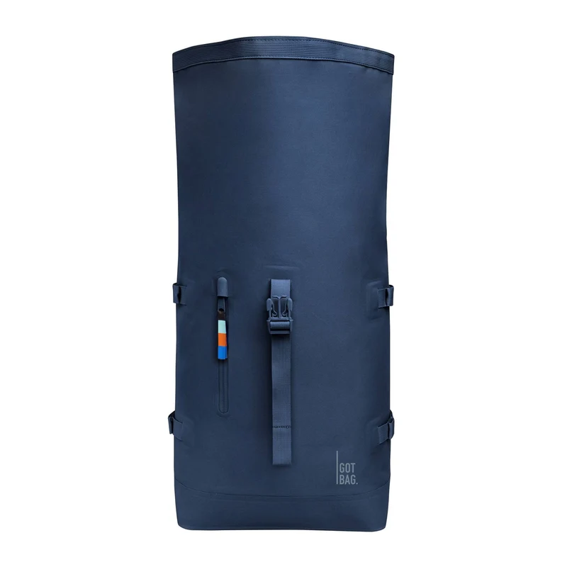 Rucksack Rolltop 2.0 aus Meeresplastik Ocean Blue