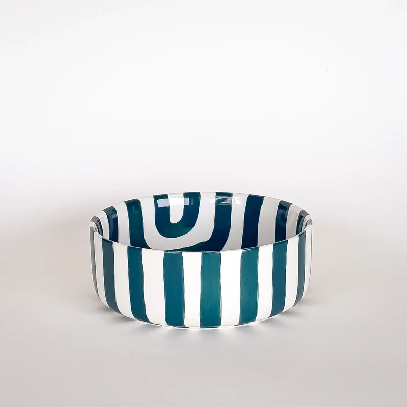 Schale Stripes Gentle Green