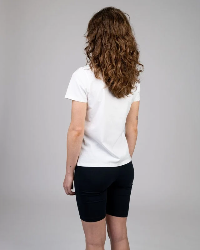 TreeShirt Women Pocket Flowers White