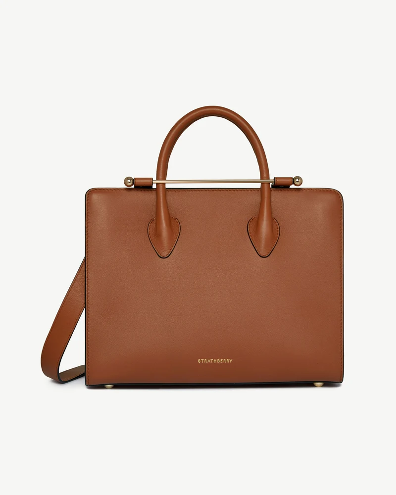 Midi Tote - Chestnut