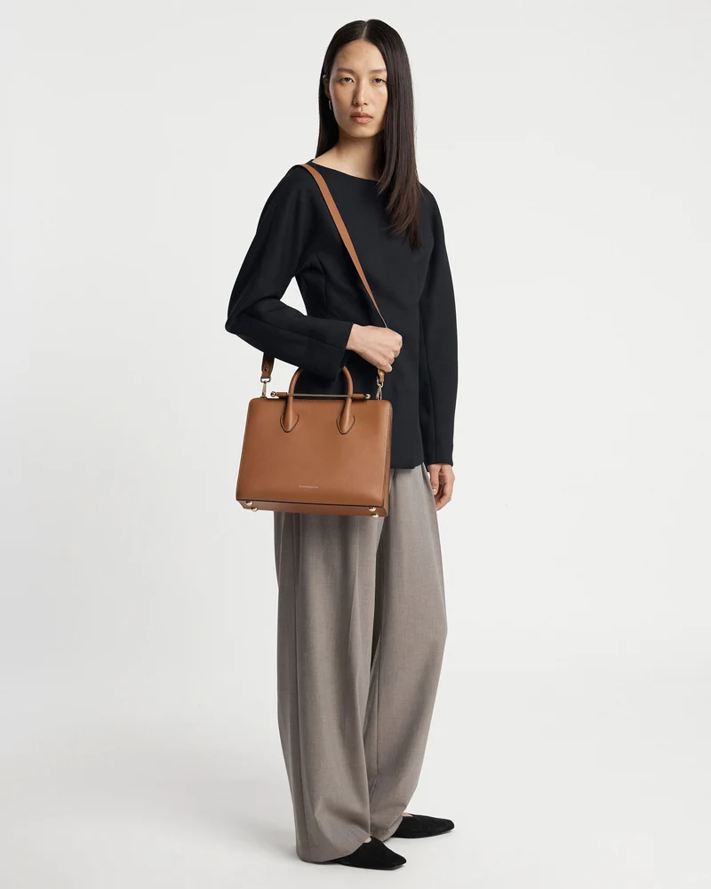 Midi Tote - Chestnut