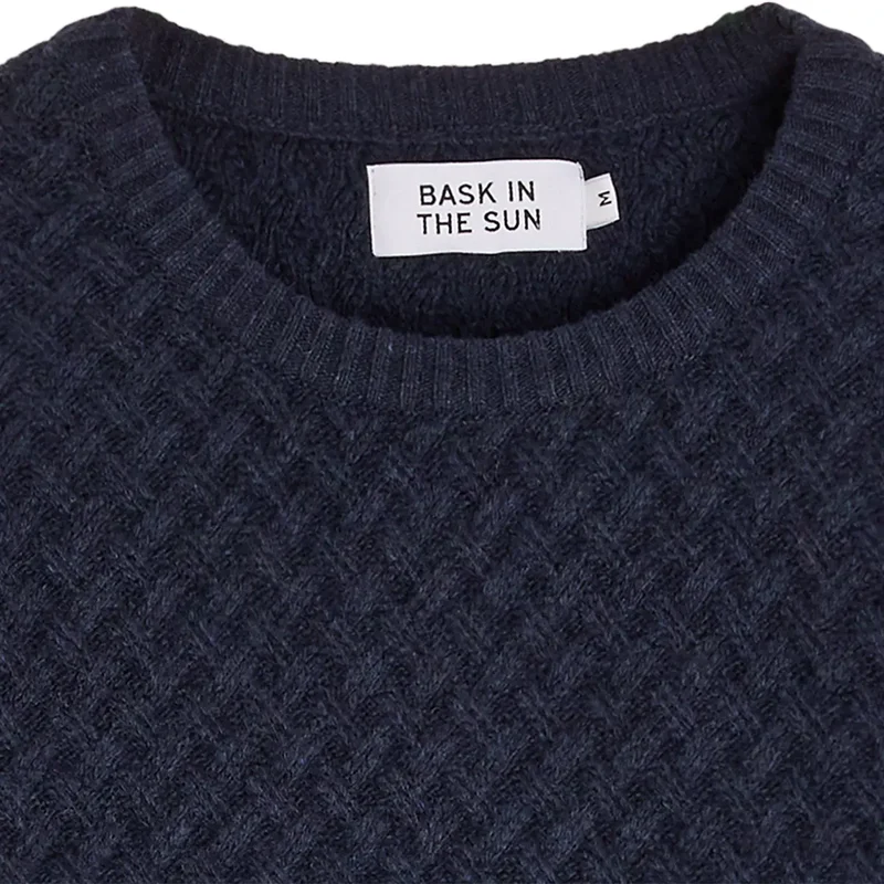 Sweater Bakar Navy