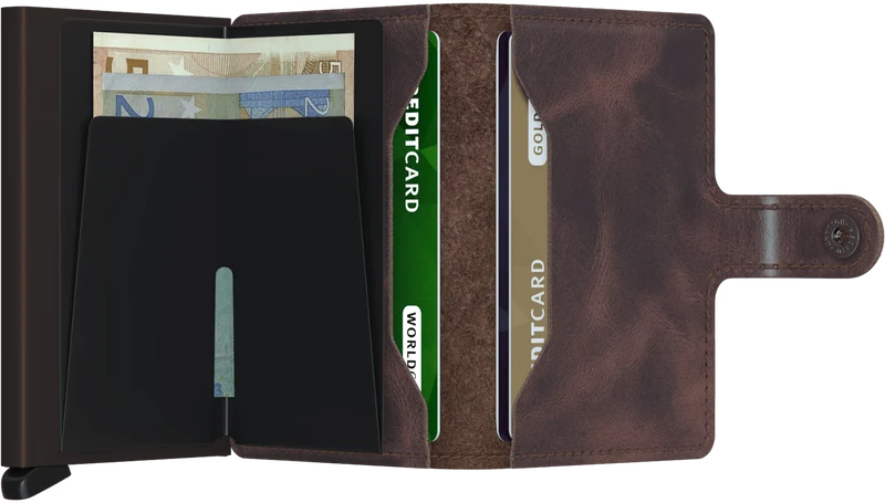 Miniwallet Portemonnaie Vintage Chocolate