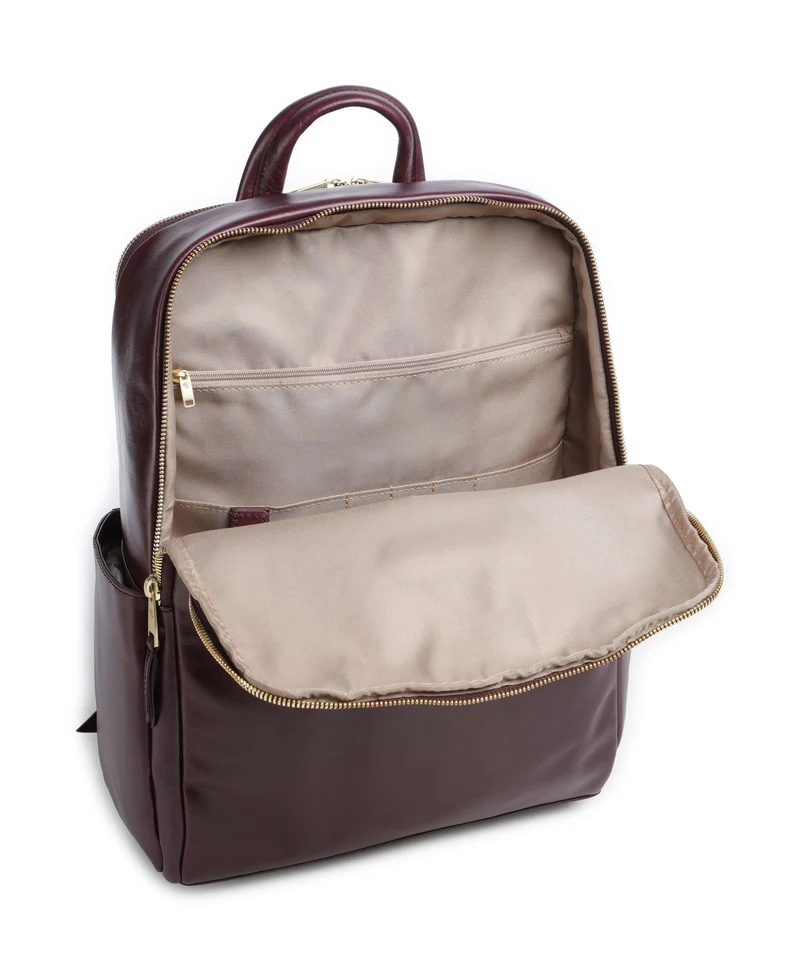 Piquadro Blue Square Rucksack bordeaux