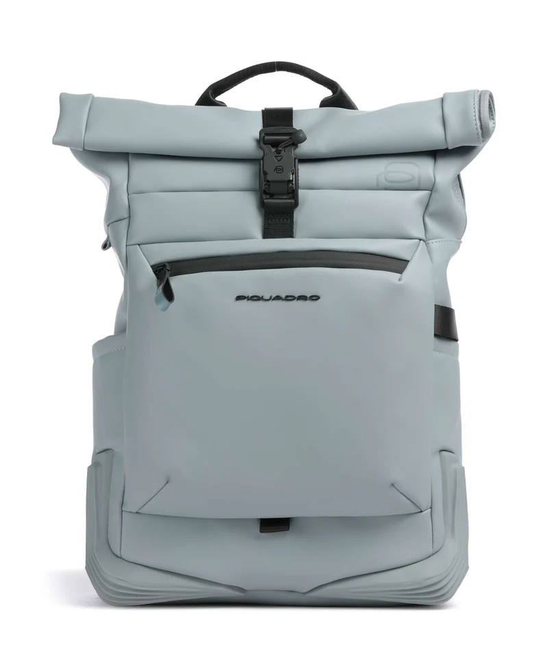 Piquadro Corner Special Ducati Rolltop Rucksack blue