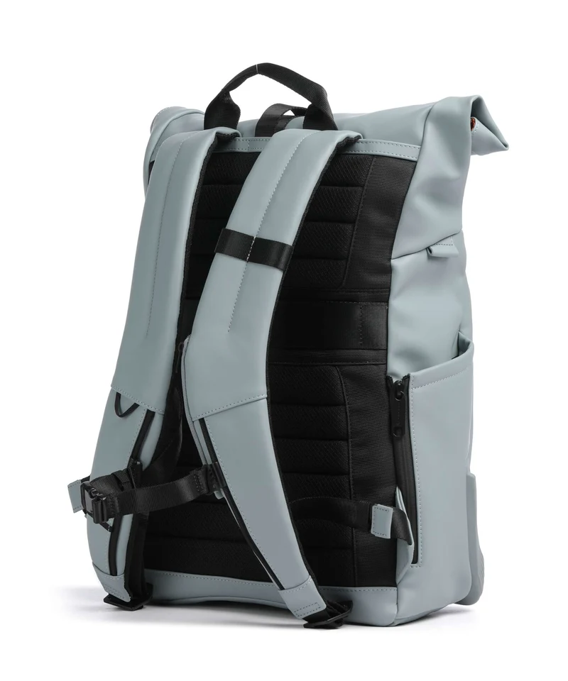 Piquadro Corner Special Ducati Rolltop Rucksack blue