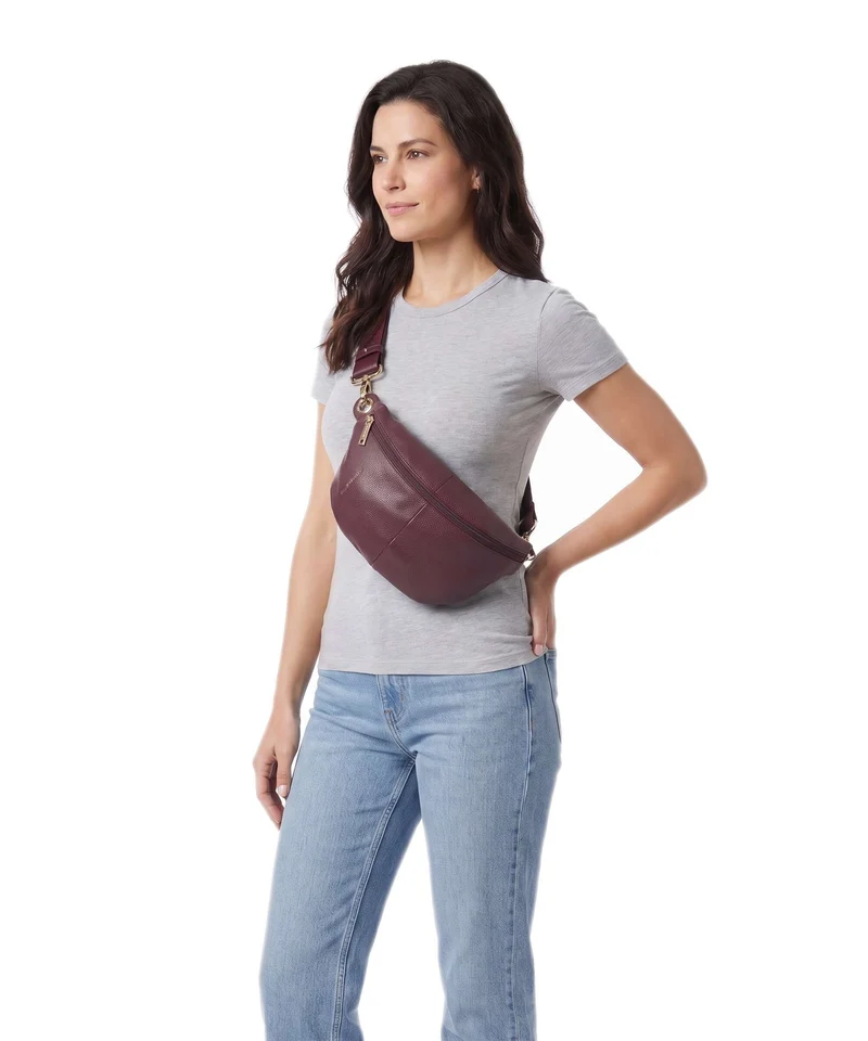Mandarina Duck Mellow Leather Gürteltasche sin