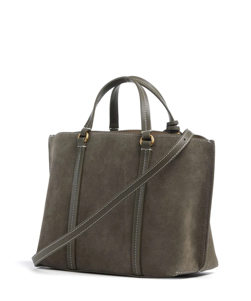 Pinko Carrie Classic Handtasche verde/oliva scuro/antique gold