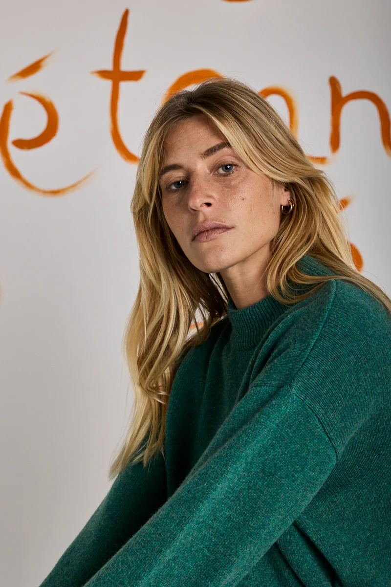 Pullover Pull Saveur Vert Forét