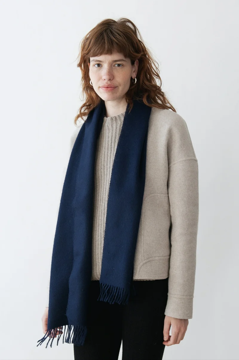 Schal Callao Scarf Navy Blue