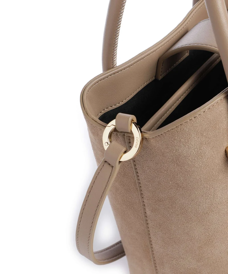 Hugo Briony Handtasche brown overflow