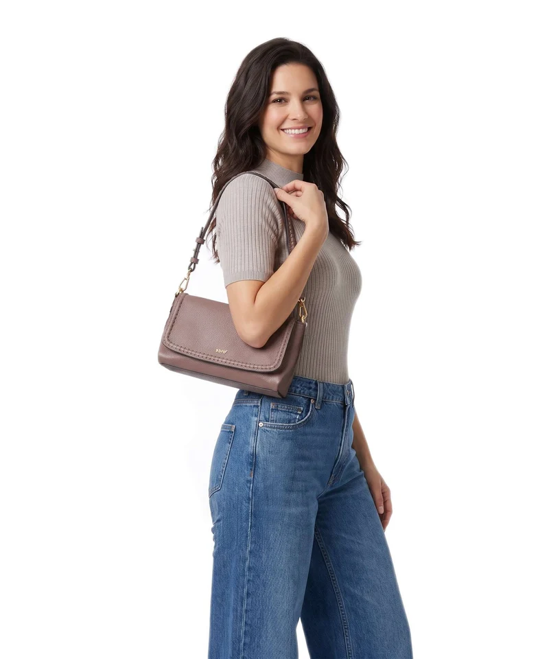 Abro Agave Signature Schultertasche rosewood