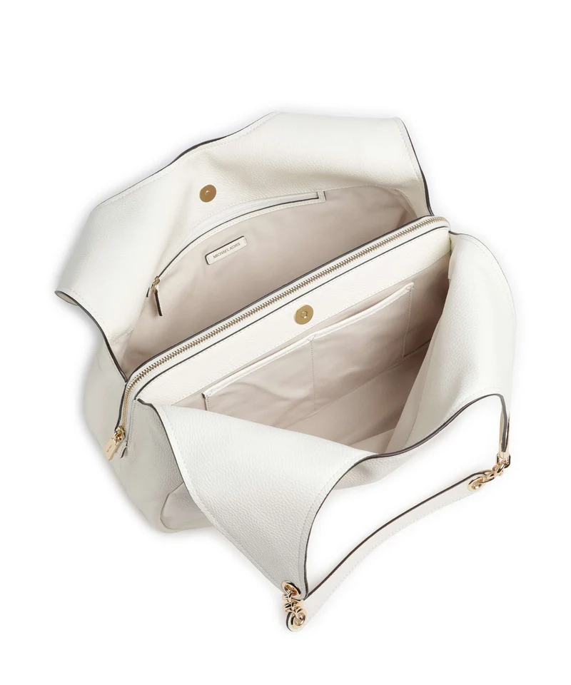 Michael Kors Ellie Large Beuteltasche eggshell