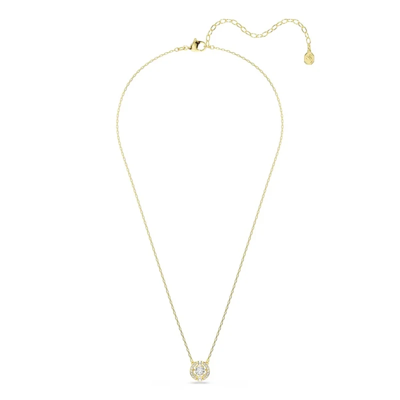 Swarovski Una Sparkling DC Goldfarbene Halskette 5758061