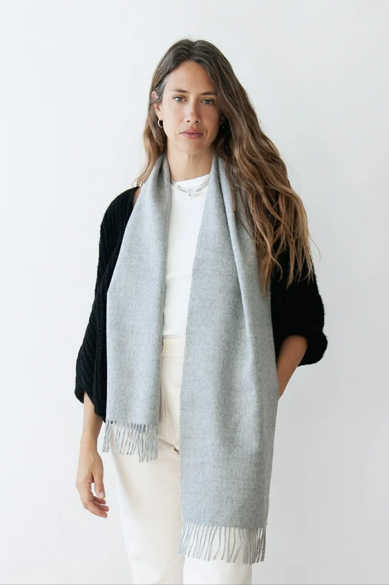 Schal Callao Scarf Light Grey