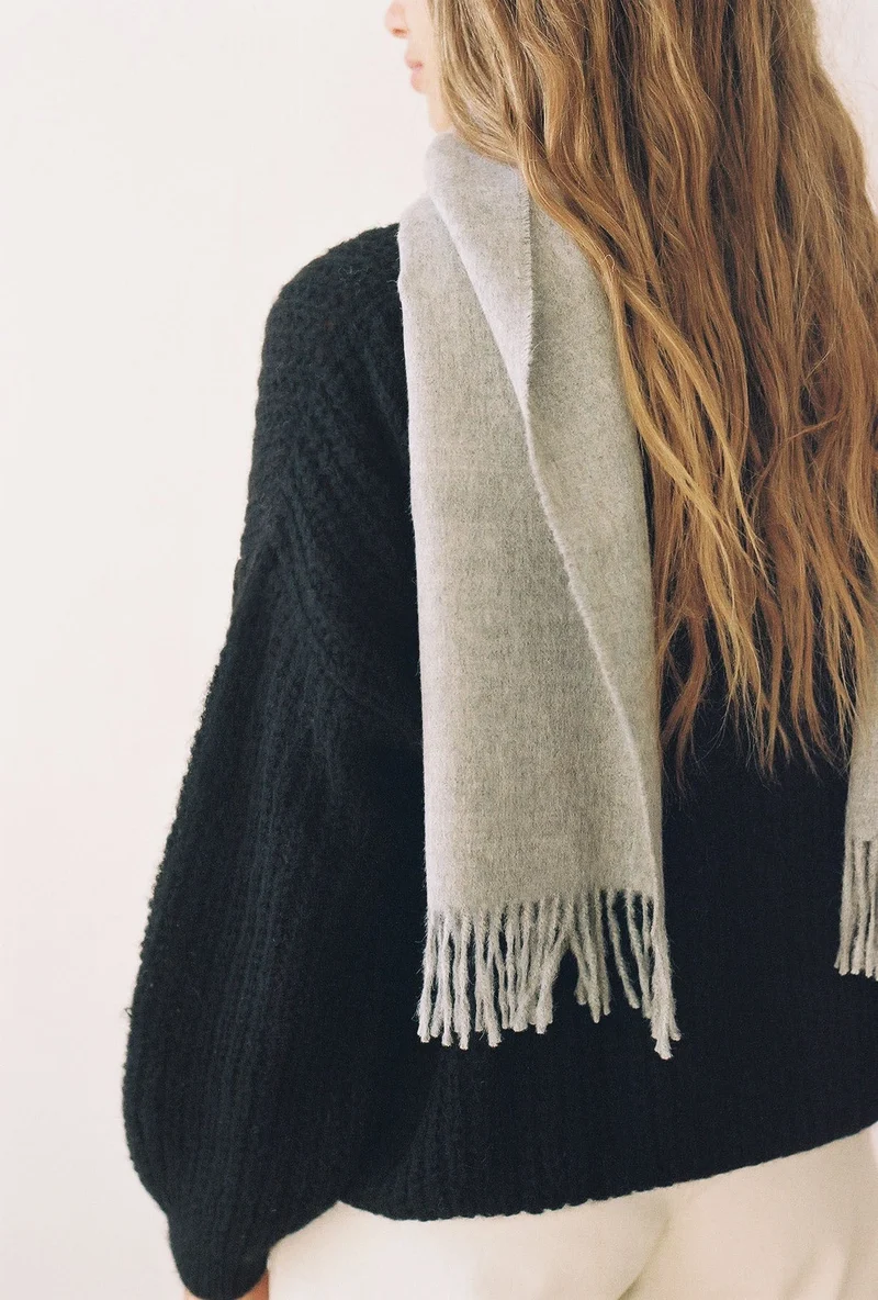 Schal Callao Scarf Light Grey